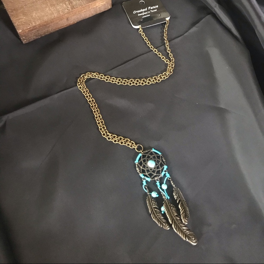 Dream catcher necklace